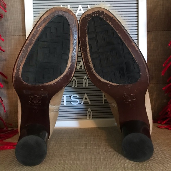 Authentic Fendi Haircalf Rasato  Rovere Boots - Picture 8 of 15